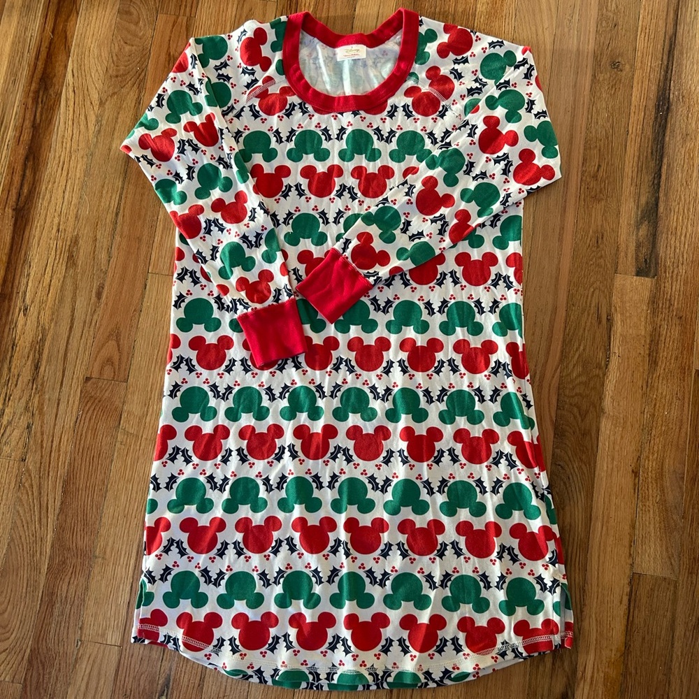 Disney Hanna Andresson Christmas Holiday Pajamas Nightgown Mickey Mouse